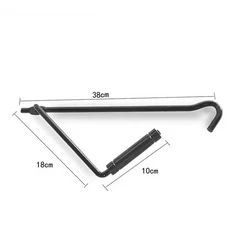 자동차 잭 로커 핸드 타이어 크랭크 레버 렌치 자동차 도구 잭 액세서리 로커 접이식 핸들 가위