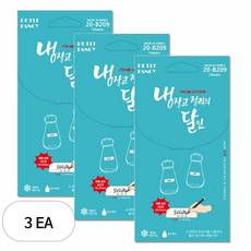 쁘띠팬시 냉장고 라벨 스티커 20-B209, 7매입, 3개