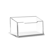 사무용 투명 아크릴 1단 명함 쿠폰 꽂이 거치대 데스크정리 아크릴꽂이 매장소품