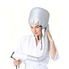 곱슬 머리 건조용 네트 플로핑 캡 드로스트링 조절 대형 헤어 보넷 건조 소울타, 색상: 4. 1pcs silver