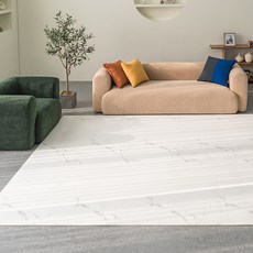 리포소홈 롤매트 층간소음 아기 매트 pvc 셀프시공 17mm, 화이트마블