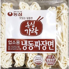 짜장면 업소용 짬뽕면 짜장소스 식당 식자재 농심 가락 냉동짜장면 250g