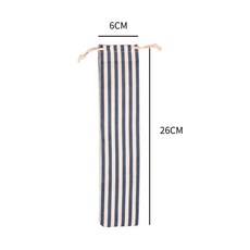 【BAGEL蓓果】現貨 日式和風餐具袋 餐具收納袋 環保餐具袋 筷子收納袋 露營餐具 餐具束口袋外出餐具餐具組, 1個, 直條紋, 直條紋