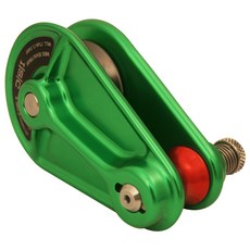 英國 ISC Rigging Pulley 綠色滑輪，適用13mm繩索，85kN高強度，攀岩設備, 詳見包裝