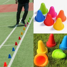 (미니칼라콘8cm) 반환점 트레이닝 훈련용콘 체육대회, 미니칼라콘, 1개