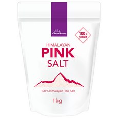 네이처모닝 히말라야 핑크솔트 가는입자, 1kg, 1개