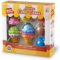 러닝리소스 무지개아이스크림 LER7349 아이스 수세기, one color/free
