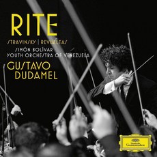 Igor Stravinski Gustavo Dudamel Audio CD 앨범 라이트 스트라빈스키 봄의 제전 / 레베르타스 마야의 밤 미국 발송, Igor Stravinski Gustavo Dudame
