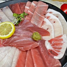 참치회 냉동 참치 못난이 눈다랑어 블럭 참다랑어 모듬 600g, 1개
