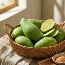 아삭새콤 그린 망고 동남아 현지맛 그대로 망고, 1박스, 1kg