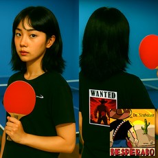 닥터노이바우어 - 드라이 라운드 티셔츠 DTRUS-25020 남녀공용 탁구 반팔티