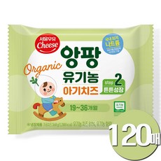 서울우유 유기농 아기치즈, 360g, 6개, 아기치즈2단계