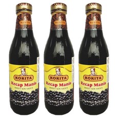코키타 케찹마니스 330ml 케켑 데리야끼소스 KOKITA Kecap Manis, 3개