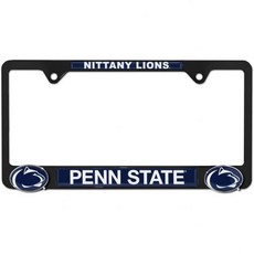 비브랜드 오클라호마 주립대 마스코트 3D 블랙 메탈 번호판 프레임, 펜주립대