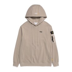 내셔널지오그래픽 공용 루코스 스몰 로고 소매 포켓 후드 티셔츠 N223UHD020 GKF281 CKZ326