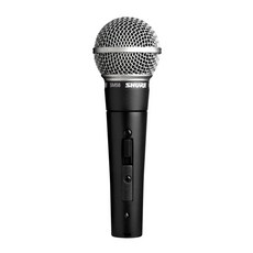 Shure SM58S 傳奇經典人聲麥克風 全新代理商公司貨 非水貨【民風樂府】, 黑色