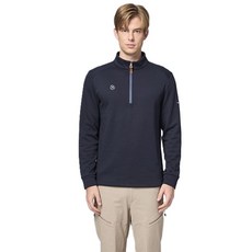 男士保暖透氣半開襟運動內層上衣 運動保暖內搭首選，舒適透氣，半開襟設計方便穿脫