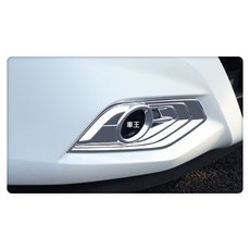 【車王汽車精品百貨】Nissan 日產 iTiida 新Tiida 前霧燈框 前霧燈罩 前霧燈裝飾框 保護蓋 全包款式, 1個