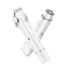 nimin 여성 브라질리언 제모기 비키니라인 면도기 Y존 제모기 모근제거기, 화이트, ZB-0236L, 전기면도기