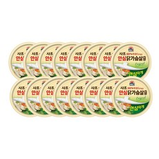 사조 안심 닭가슴살 오리지널, 90g, 16개