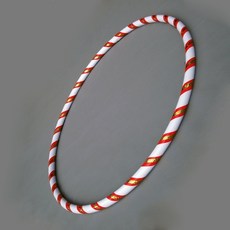 76公分彩色花紋呼拉圈，兒童/成人適用，一體式設計，健身呼拉圈, 1個