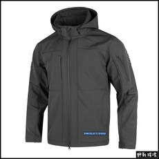 野戰搖滾雷霆鯊魚皮軟殼外套 衝鋒衣 黑色 立領款 戰術風衣 迷彩外套 登山防寒保暖風衣 勤務風衣夾克