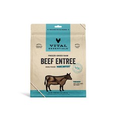 Vital Essentials 凍乾生食牛肉主餐 迷你方塊排, 397g, 1個, 牛