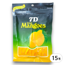 7D 건조망고, 80g, 15개
