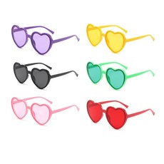 제이오스토어 하트 파티선글라스 추억쌓기 축제용품 특별한날 분위기메이커, 핑크