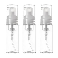 닥터보틀 화장품공병 버블 디스펜서 버블메이커 거품용기 40ml 투명, 3개, 거품(투명) 40ml