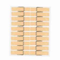 나무집게 중 원목 3.5cm 주방용집게