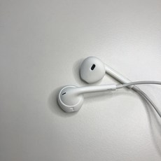 애플 이어팟 실리콘 슬리브 이어팁 이어슬리브, 화이트 한쌍