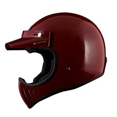 捷寶騎士部品 法國 astone 復古越野山車帽 內置墨片 橘色, 復古紅,XXL, 1個