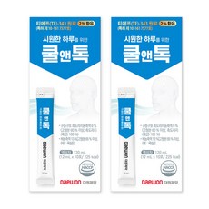 대원 제약 쿨앤톡 시원한 하루를 위한 흑도라지 콜 구증구포 배농축액 생강 특허원료 목편한 목건강, 2개, 120ml