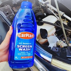 英國CarPlan 高濃縮雨刷精 雨刷水 玻璃清潔劑 玻璃清潔, 1個, 1L