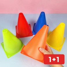 트레이닝콘 고깔 축구 훈련 운동 꼬깔 코너 미니 스포츠, 1개, TGF 블루