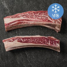 [서초정육] 프리미엄 CAB 등급 우대갈비 1.2kg 꽃갈비 프리미엄 미국산 냉동 직발송, 600g, 2개