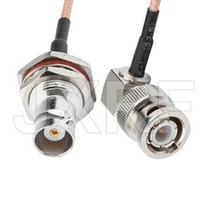 SDI 케이블 BNC 수컷 암컷 직각 HD RG316 RF 동축 안테나 피그테일 점퍼 50 옴 커넥터 어댑터, 200CM, No 7