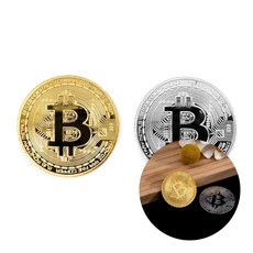 편한집 촬영 소품 비트코인 주화 금속비트 영상촬영 촬영소품, 골드, 골드