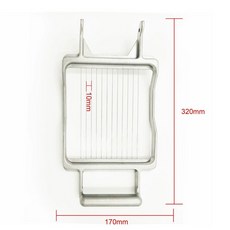 온코 치즈 스팸 절단 칼날판 자르기 스테인레스 1개 커, 10mm 단독 날판 0-0inch