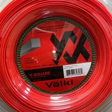 Volkl V-Square 1.25/17 Lava 四角網球線 12M 分裝, 1個