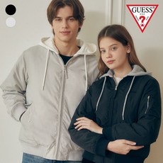 (매장)게스 진 남여공용 후디 디테쳐블 항공패딩 MO4W9893 201180