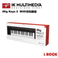 IK Multimedia iRig Keys 2 MIDI 鍵盤 37鍵 適用 iOS/Mac/PC/Android, 1個