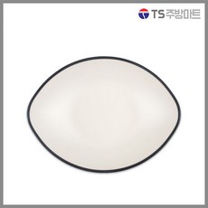 돌산멜라민 체크투톤(블랙앤화이트) 셀러드볼 (업소용그릇 멜라민그릇 예쁜그릇 식당접시 멜라민볼 멜라민찬기 검정색그릇), DS-7166, 1개