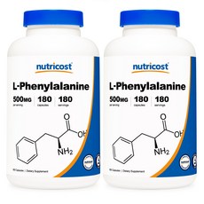 nutricost 蛋白質保健食品膠囊 500mg, 180顆, 2罐