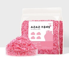 펫똑 구름베딩 소동물 앵무새 햄스터 미니메추리 먼지없는 천연섬유 종이 베딩, 핑크, 1개, 300g