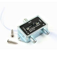 안테나 선택기 TV 안테나 2대1 선택기 RF 스위치, 단품