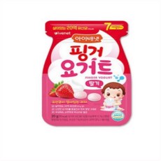 아이배냇 베베핑거 요거트 딸기요거트, 딸기, 20g