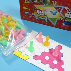 雷鳥 LT-207 大飛馬跳棋，經典策略遊戲，色彩鮮豔，親子互動首選，增進思考能力, 1個