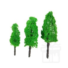 침엽수 미니어처 나무모형 디오라마나무, H=80mm